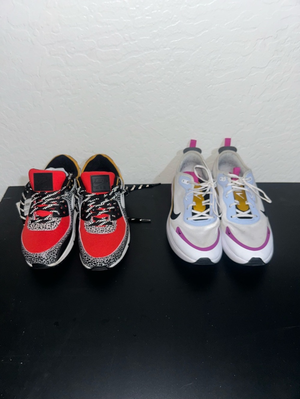 Nike Women’s Athletic Sneakers in Red, Black, White & Purple